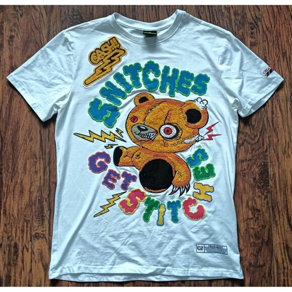 Create 2mrw Men's Adult Sz L Tee Shirt T Regular Faith Athletic Casual Short S - Picture 9 of 9